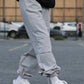 Grey Parachute Baggy Jogger