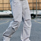 Grey Parachute Baggy Jogger